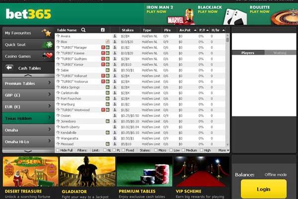 Bet365 покер награди