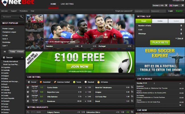 Скрийншот снимка на NetBet