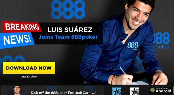Luis Suarez 888poker