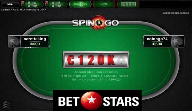 BetStars пускат Bet игра