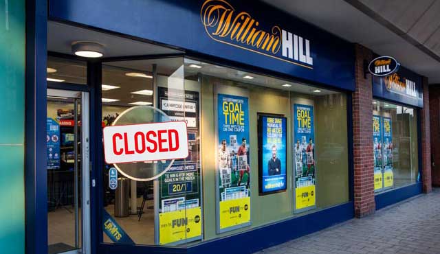 William Hill обмисля да затвори 700 от пунктовете си в Великобритания