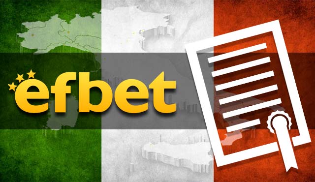 Efbet с лиценз в Италия