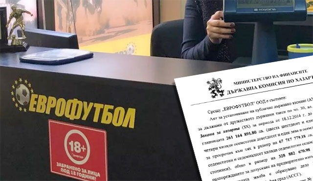 Отнемат лиценза на Еврофутбол